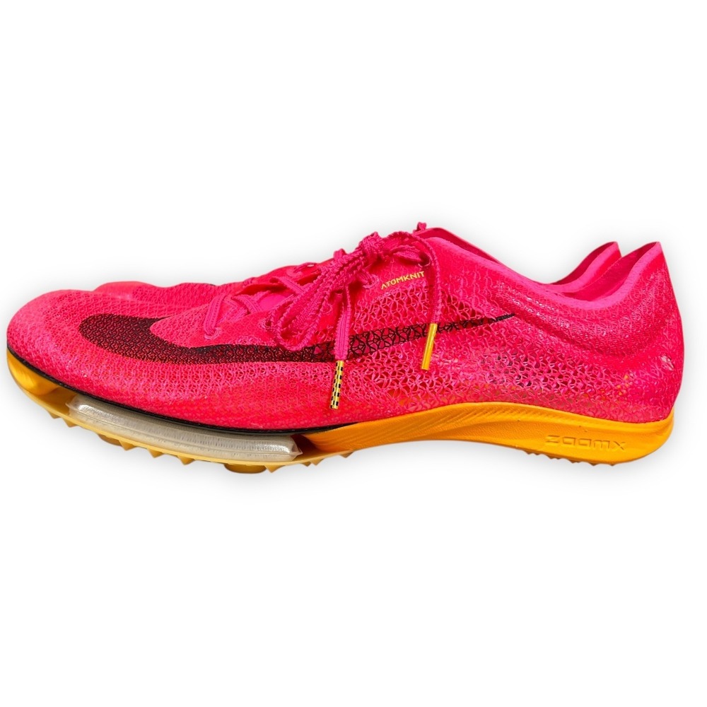 Nike‎ Zoom Fly 5 Pink Black Men's Track Spikes Running Shoes CD4385 600 US 13